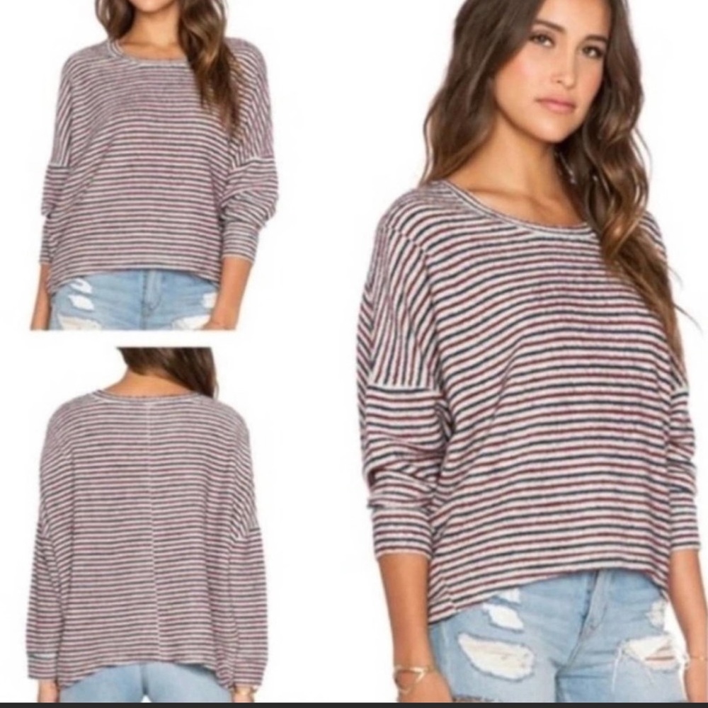 Free People Little Ann Striped